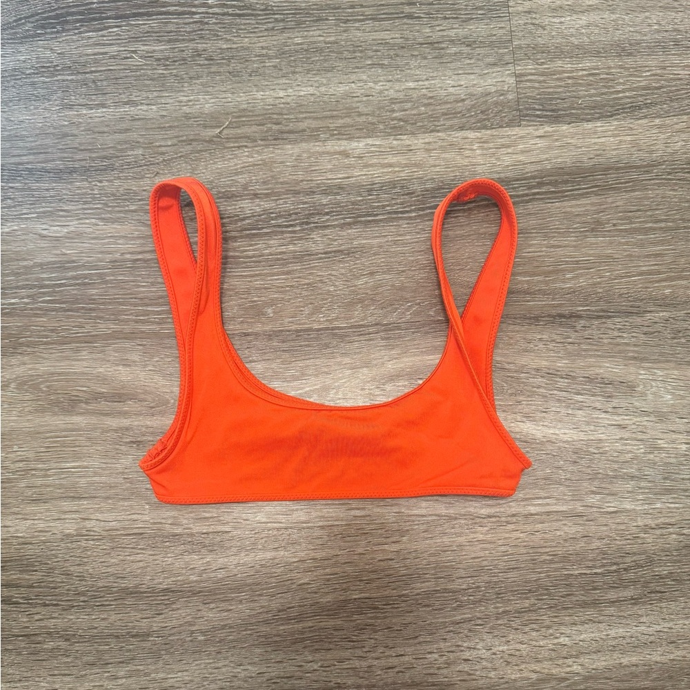 Triangl Swimwear Gia Orange Bikini Top | Women’s Small - Picture 2 of 8